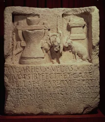 Stele des Müllers Marcus Careius Asisa